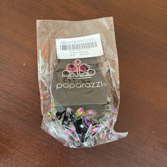 Paparazzi Gilded Gardens Multi Bracelet - Picture 2 of 3